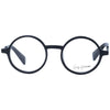 Yohji Yamamoto Black Unisex Glasses Frame Yohji Yamamoto