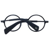 Yohji Yamamoto Black Unisex Glasses Frame Yohji Yamamoto