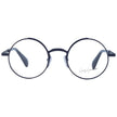 Yohji Yamamoto Blue Unisex Glasses Frame Yohji Yamamoto
