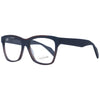 Yohji Yamamoto Blue Unisex Glasses Frame Yohji Yamamoto