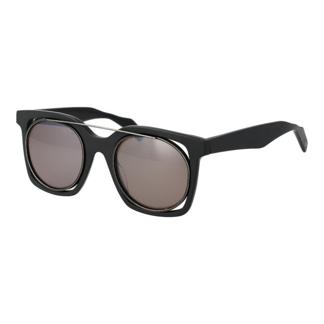 Yohji Yamamoto Gray Unisex Sunglass Yohji Yamamoto