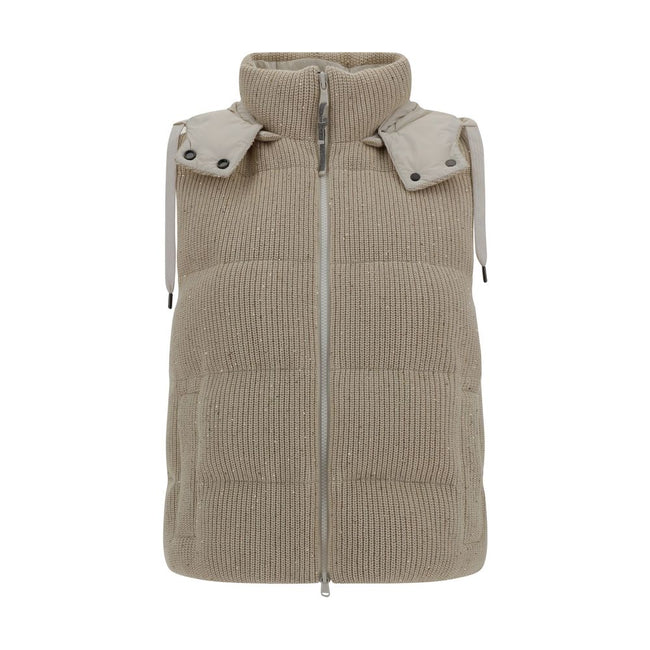 Brunello Cucinelli Hooded Down Vest Brunello Cucinelli