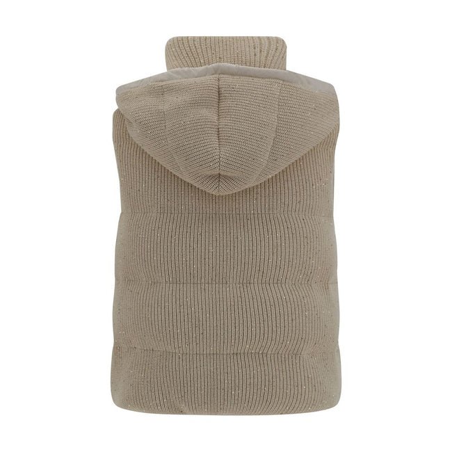 Brunello Cucinelli Hooded Down Vest Brunello Cucinelli