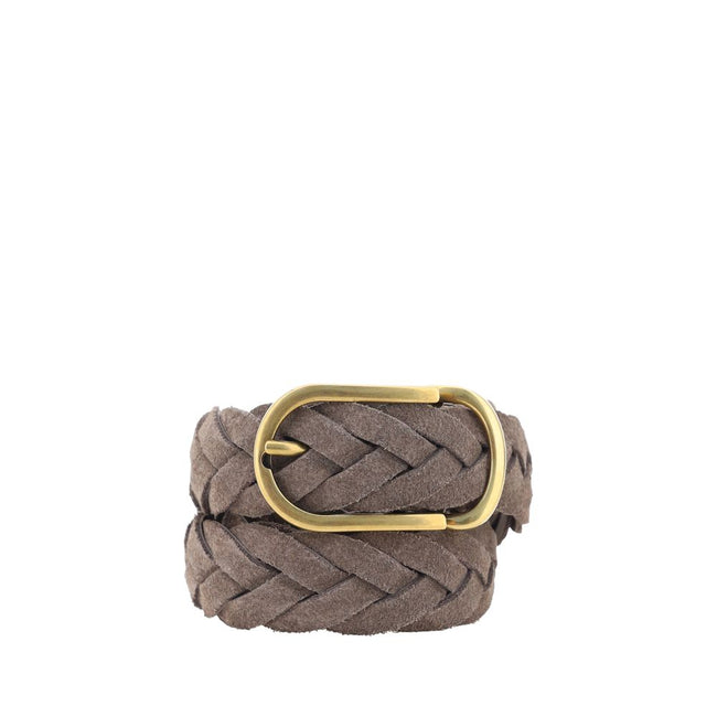 Brunello Cucinelli Leather belt braided design Brunello Cucinelli