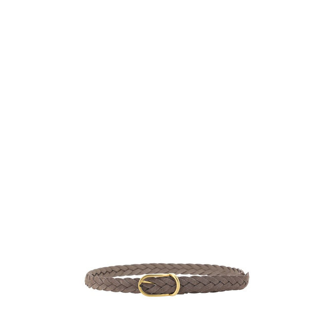 Brunello Cucinelli Leather belt braided design Brunello Cucinelli