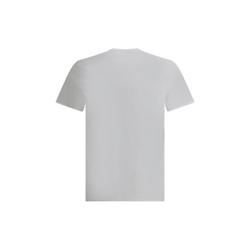 Versace White Cotton T-Shirt Versace