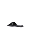 Valentino Garavani Patent leathe VLogo slide Sandals Valentino Garavani