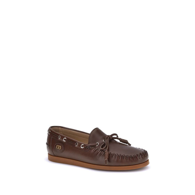 Valentino Garavani Palm Avenue Boat Loafers Valentino Garavani