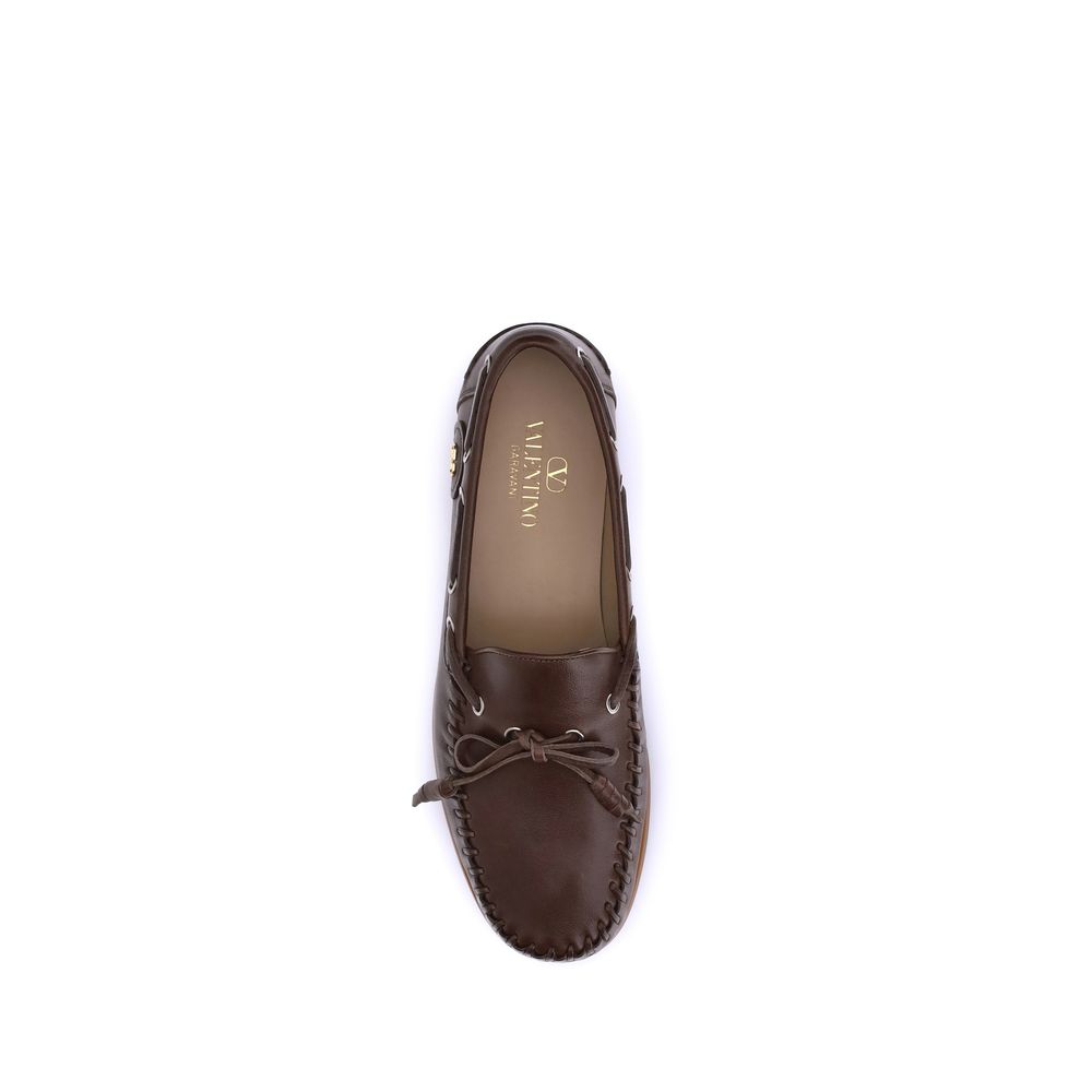 Valentino Garavani Palm Avenue Boat Loafers Valentino Garavani