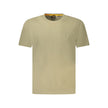 Hugo Boss Green Cotton Men T-Shirt Hugo Boss