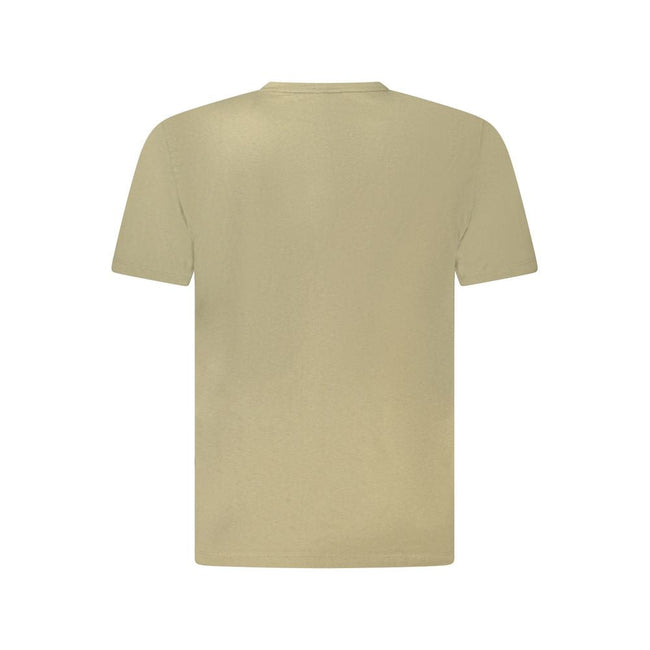 Hugo Boss Green Cotton Men T-Shirt Hugo Boss