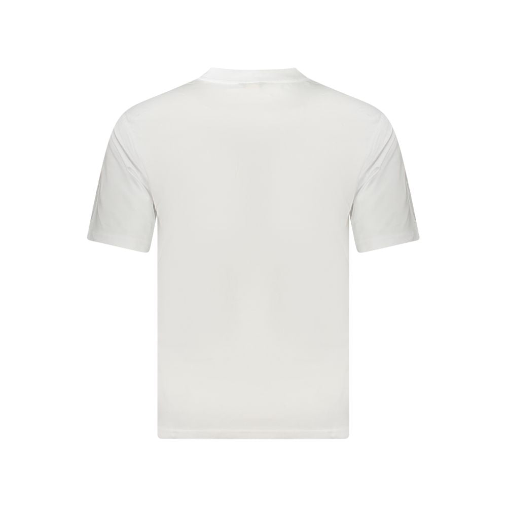 K-WAY White Cotton Men T-Shirt K-WAY