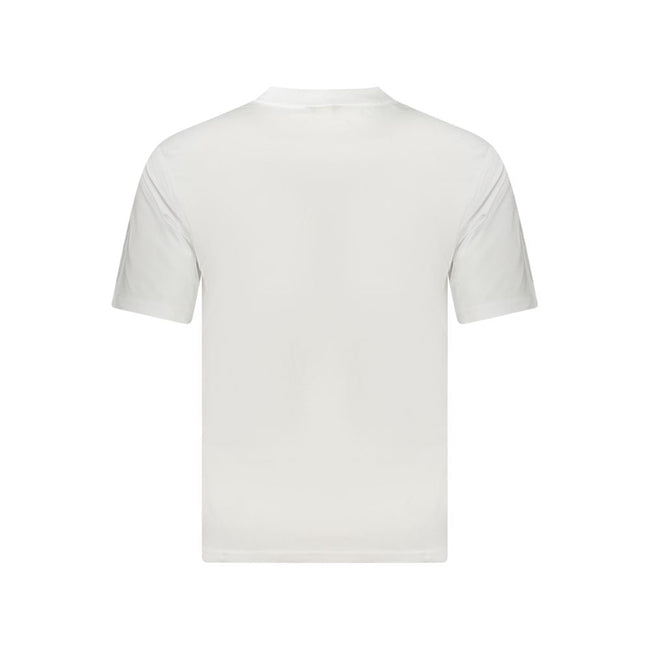 K-WAY White Cotton Men T-Shirt K-WAY