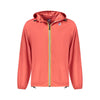 K-WAY Red Polyamide Men Jacket K-WAY