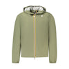 K-WAY Green Nylon Men Jacket K-WAY