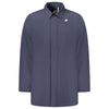 K-WAY Blue Polyamide Men Jacket K-WAY