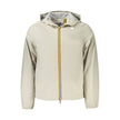 K-WAY Beige Nylon Men Jacket K-WAY