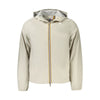 K-WAY Beige Nylon Men Jacket K-WAY