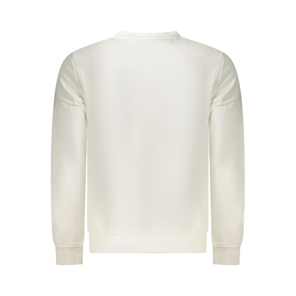K-WAY White Cotton Men Sweater K-WAY