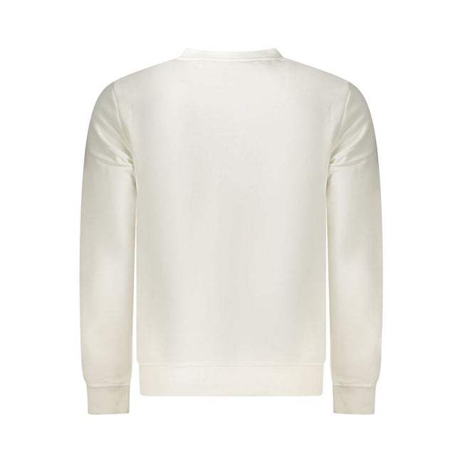 K-WAY White Cotton Men Sweater K-WAY