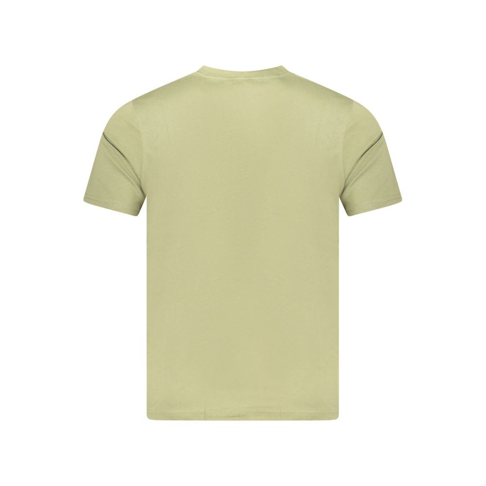 K-WAY Green Cotton Men T-Shirt K-WAY