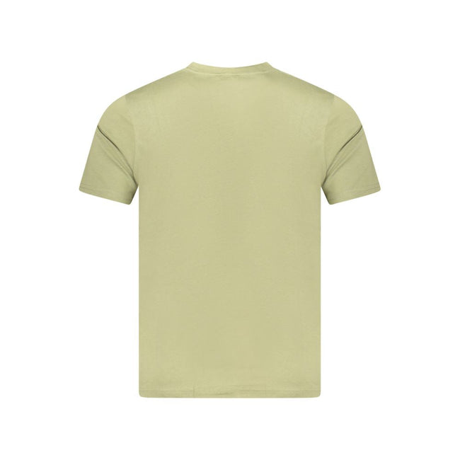 K-WAY Green Cotton Men T-Shirt K-WAY