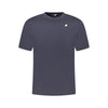 K-WAY Blue Cotton Men T-Shirt K-WAY