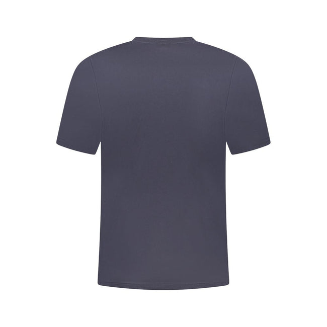 K-WAY Blue Cotton Men T-Shirt K-WAY
