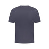 K-WAY Blue Cotton Men T-Shirt K-WAY