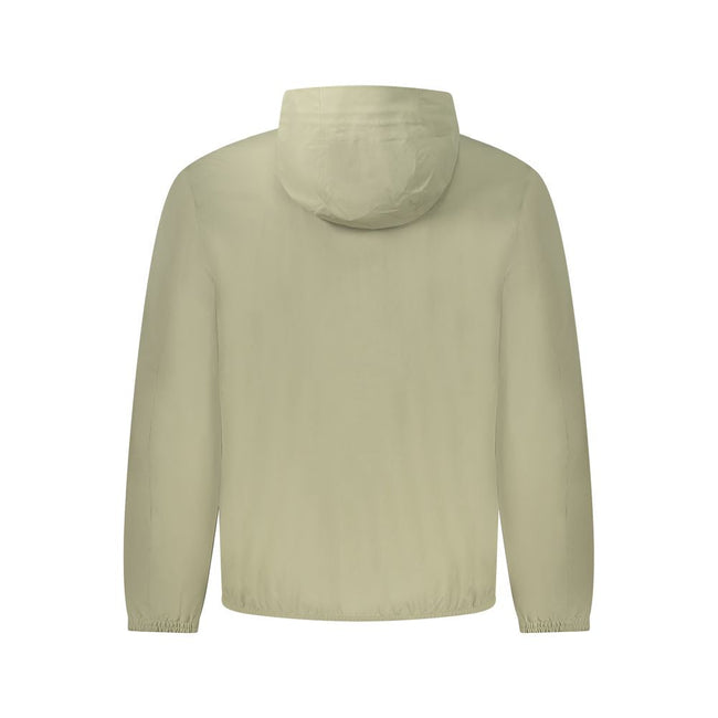 K-WAY Green Polyester Men Jacket K-WAY