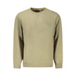 Hugo Boss Green Cotton Men Sweater Hugo Boss