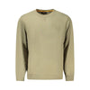 Hugo Boss Green Cotton Men Sweater Hugo Boss