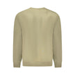 Hugo Boss Green Cotton Men Sweater Hugo Boss