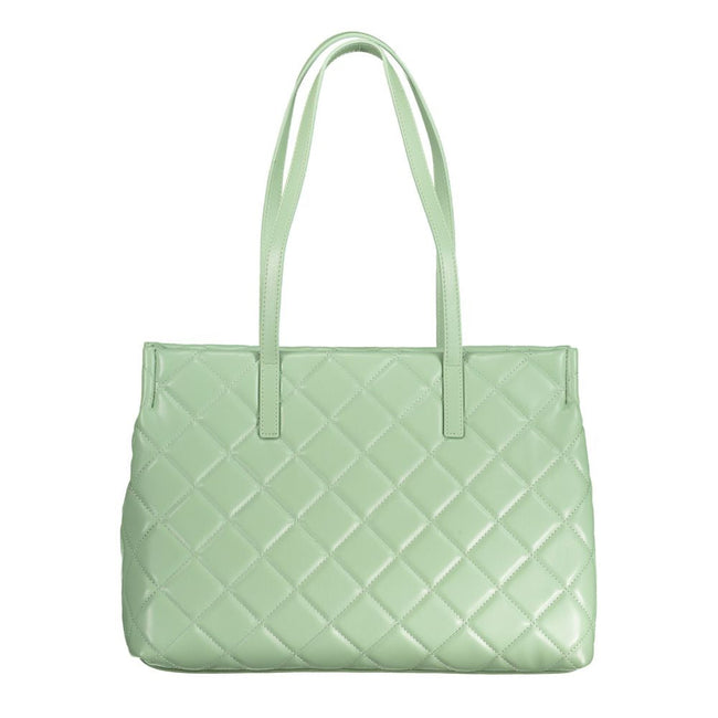Mario Valentino Green Polyethylene Handbag Mario Valentino