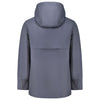 K-WAY Blue Wool Men Trench Coat K-WAY