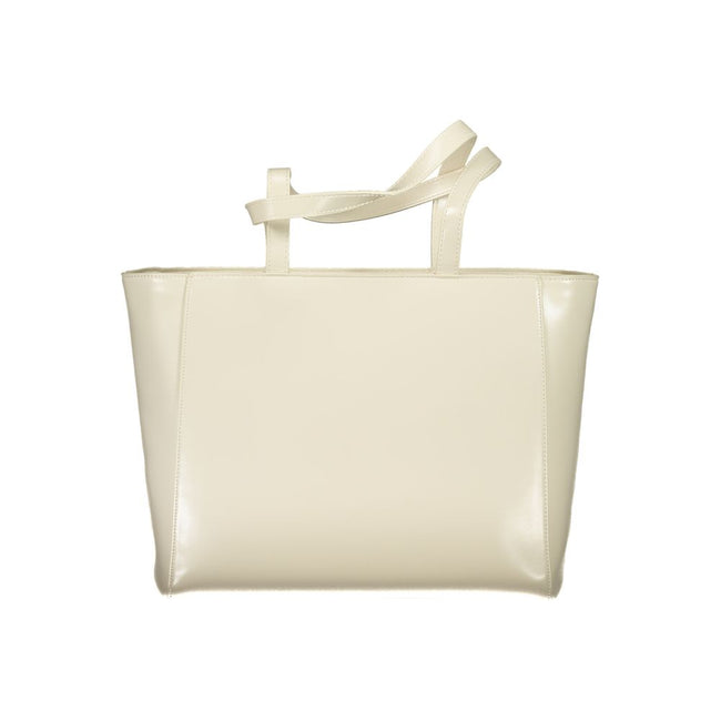 Mario Valentino Beige Polyethylene Handbag Mario Valentino