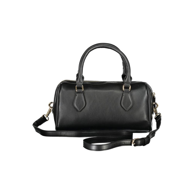 Mario Valentino Black Polyethylene Handbag Mario Valentino