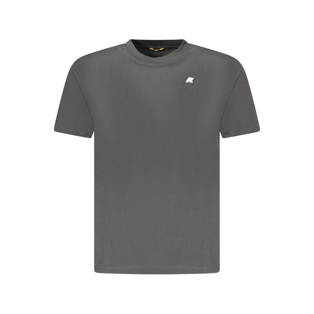 K-WAY Black Cotton T-Shirt K-WAY
