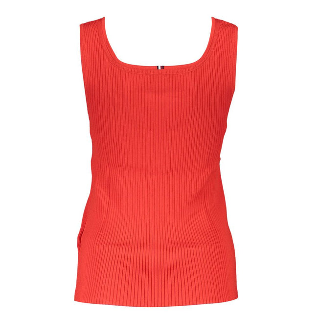Tommy Hilfiger Red Modal Women Tank Top Tommy Hilfiger
