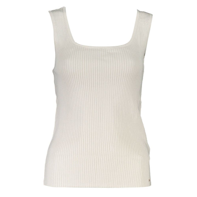 Tommy Hilfiger White Modal Women Top Tommy Hilfiger