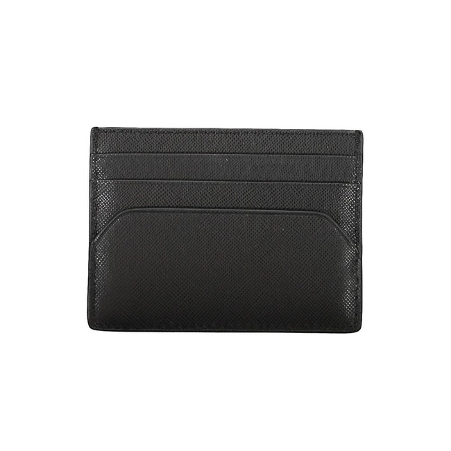 Tommy Hilfiger Black Leather Wallet Tommy Hilfiger
