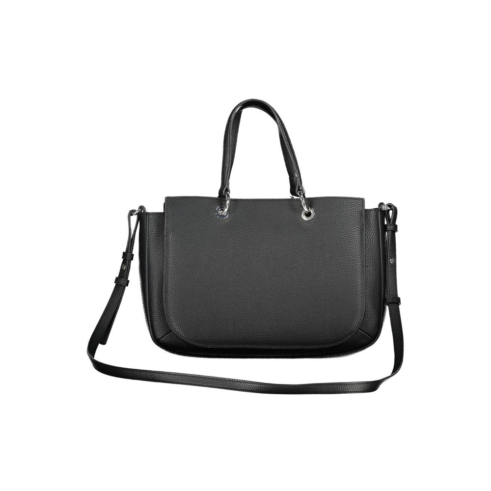 Tommy Hilfiger Black Polyethylene Handbag Tommy Hilfiger