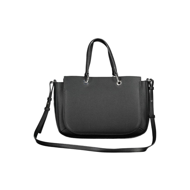Tommy Hilfiger Black Polyethylene Handbag Tommy Hilfiger