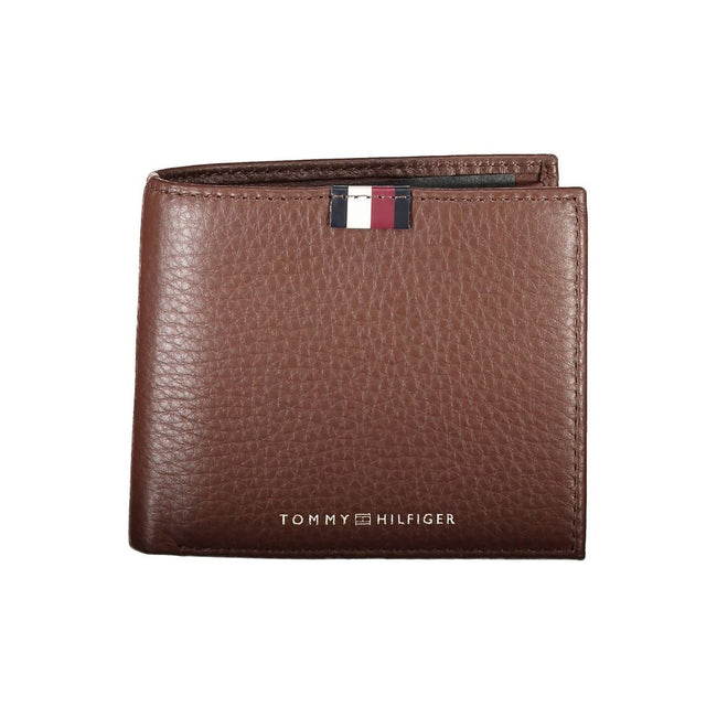Tommy Hilfiger Brown Leather Wallet Tommy Hilfiger