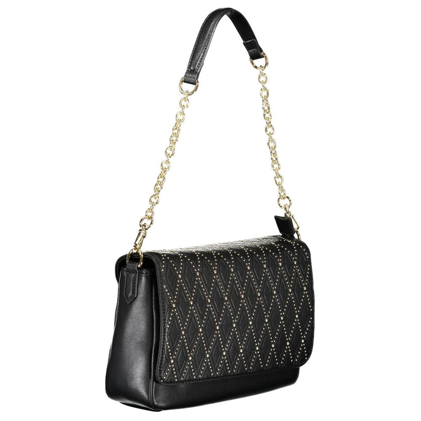 Mario Valentino Black Polyethylene Handbag Mario Valentino