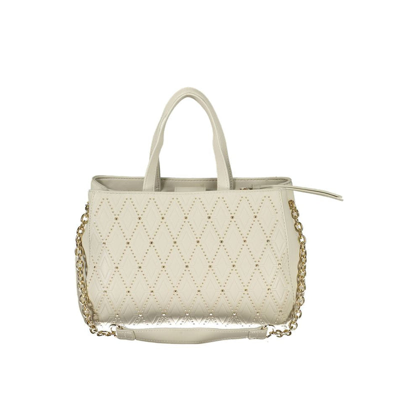 Mario Valentino White Polyethylene Handbag Mario Valentino