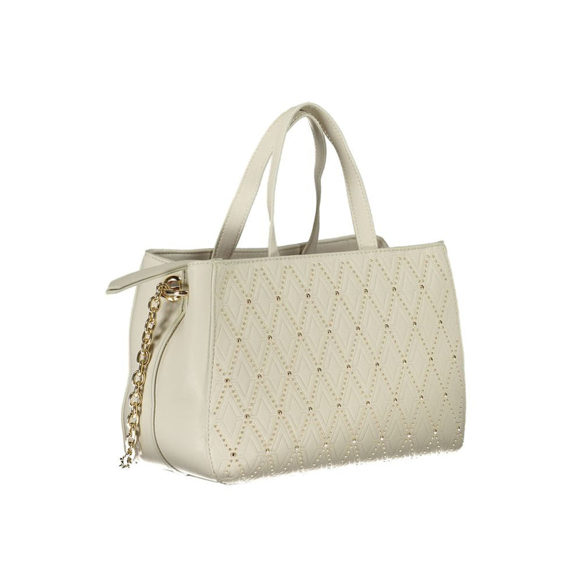 Mario Valentino White Polyethylene Handbag Mario Valentino
