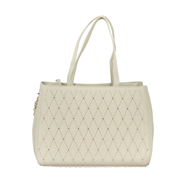 Mario Valentino White Polyethylene Handbag Mario Valentino