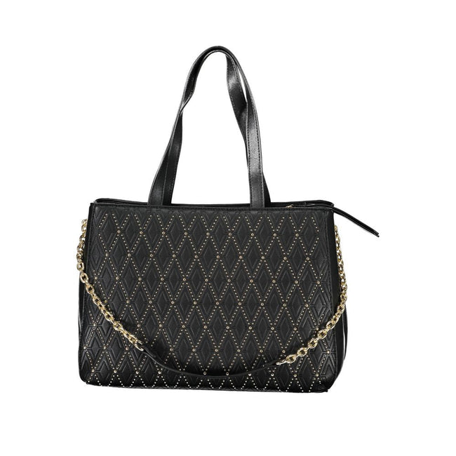Mario Valentino Black Polyethylene Handbag Mario Valentino