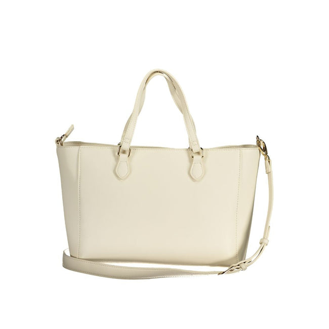 Mario Valentino White Polyethylene Handbag Mario Valentino